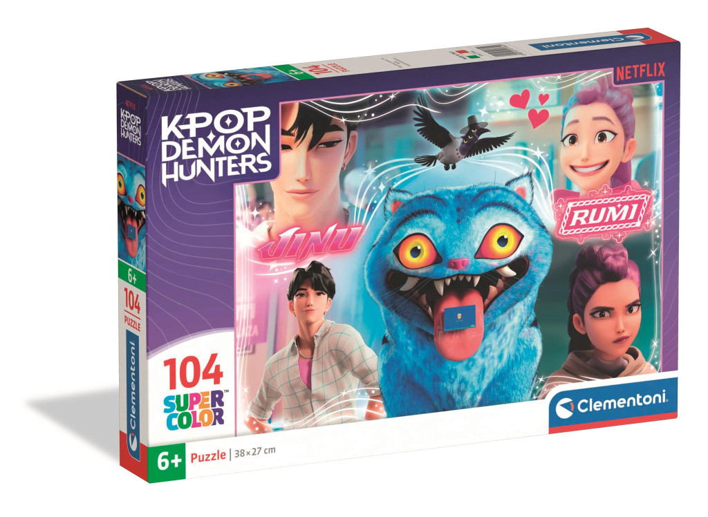 Demon Slayer K-Pop Demon Hunters Παζλ Clementoni 104 Τεμαχίων