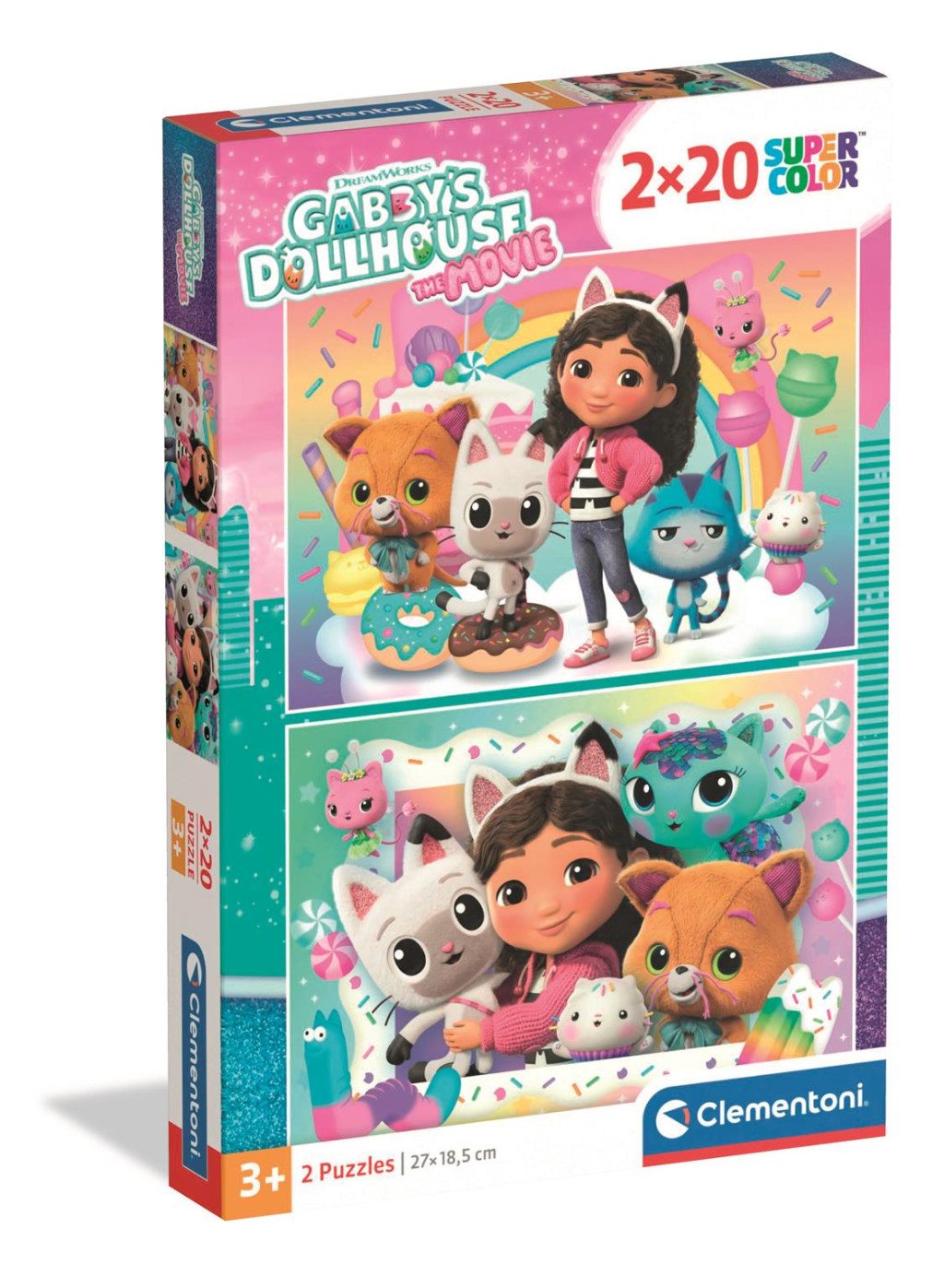 Gabby's Dollhouse Sweet Friends 2x20 τεμάχια puzzle Clementoni