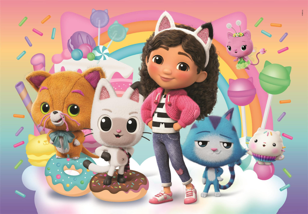 Alternative view of Gabby's Dollhouse Sweet Friends 2x20 τεμάχια puzzle Clementoni