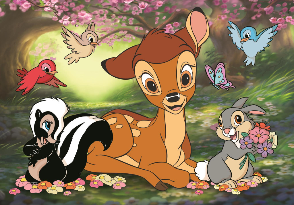 Alternative view of Disney Bambi Forest Friends 60 τεμάχια Clementoni puzzle