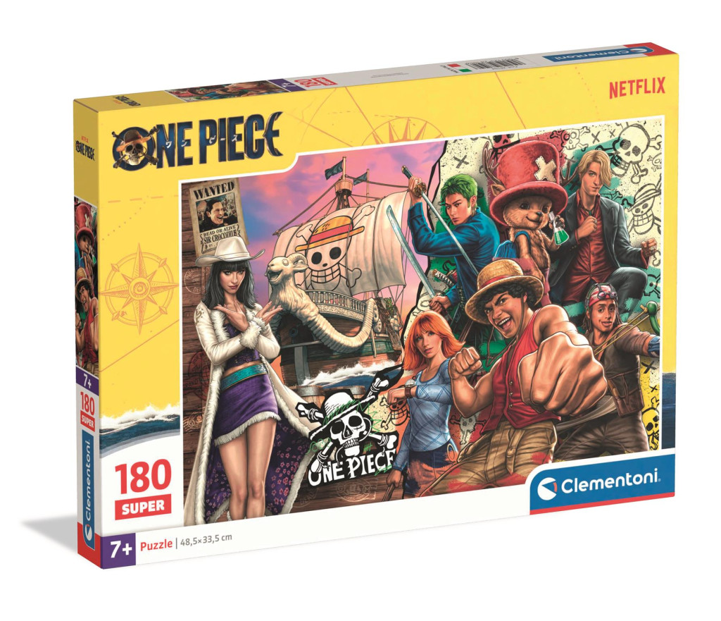 One τεμάχια Treasure Hunt 180 τεμάχια Clementoni puzzle