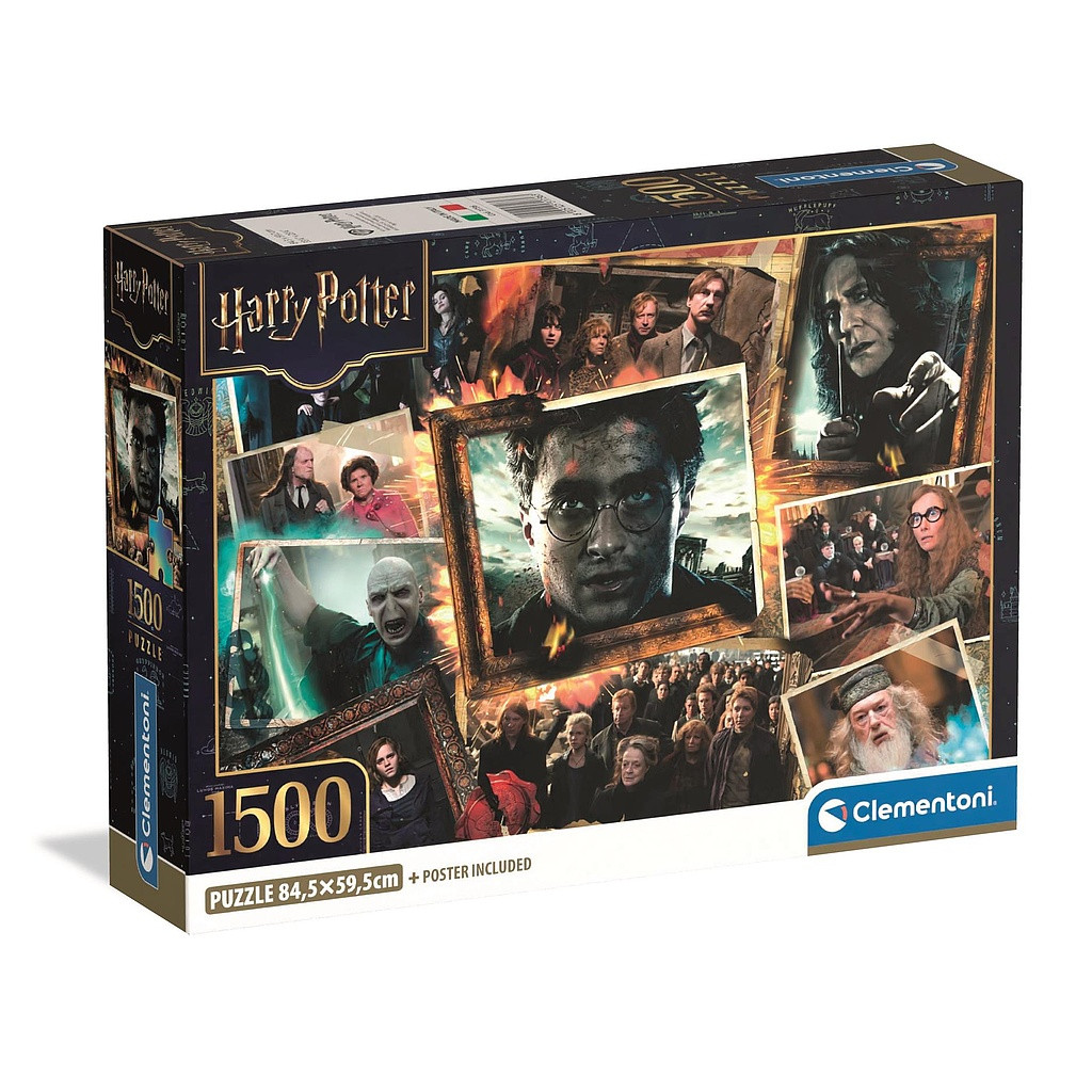 Harry Potter Storyboard 1500 Τεμάχια Puzzle Συμπαγούς Σχεδιασμού Clementoni