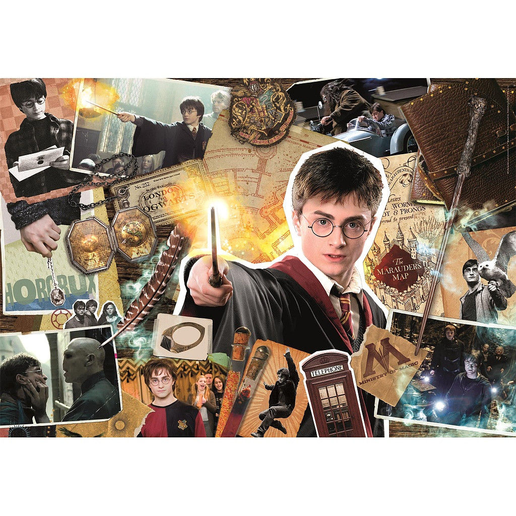 Alternative view of Harry Potter Scrapbook 1500 Τεμάχια Puzzle Συμπαγούς Σχεδιασμού Clementoni