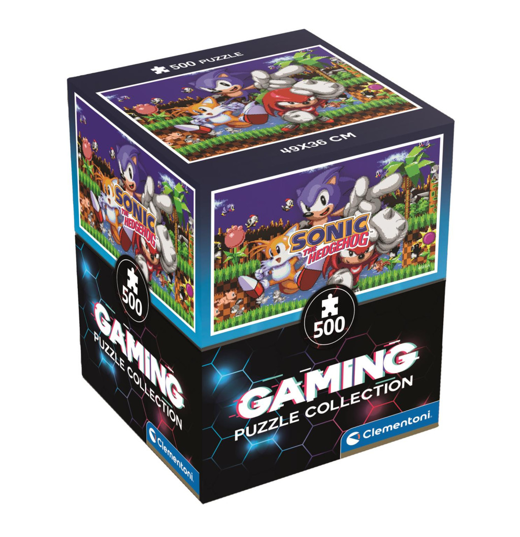 Sonic the Hedgehog 64 Bit 500 τεμάχια Cube puzzle Clementoni