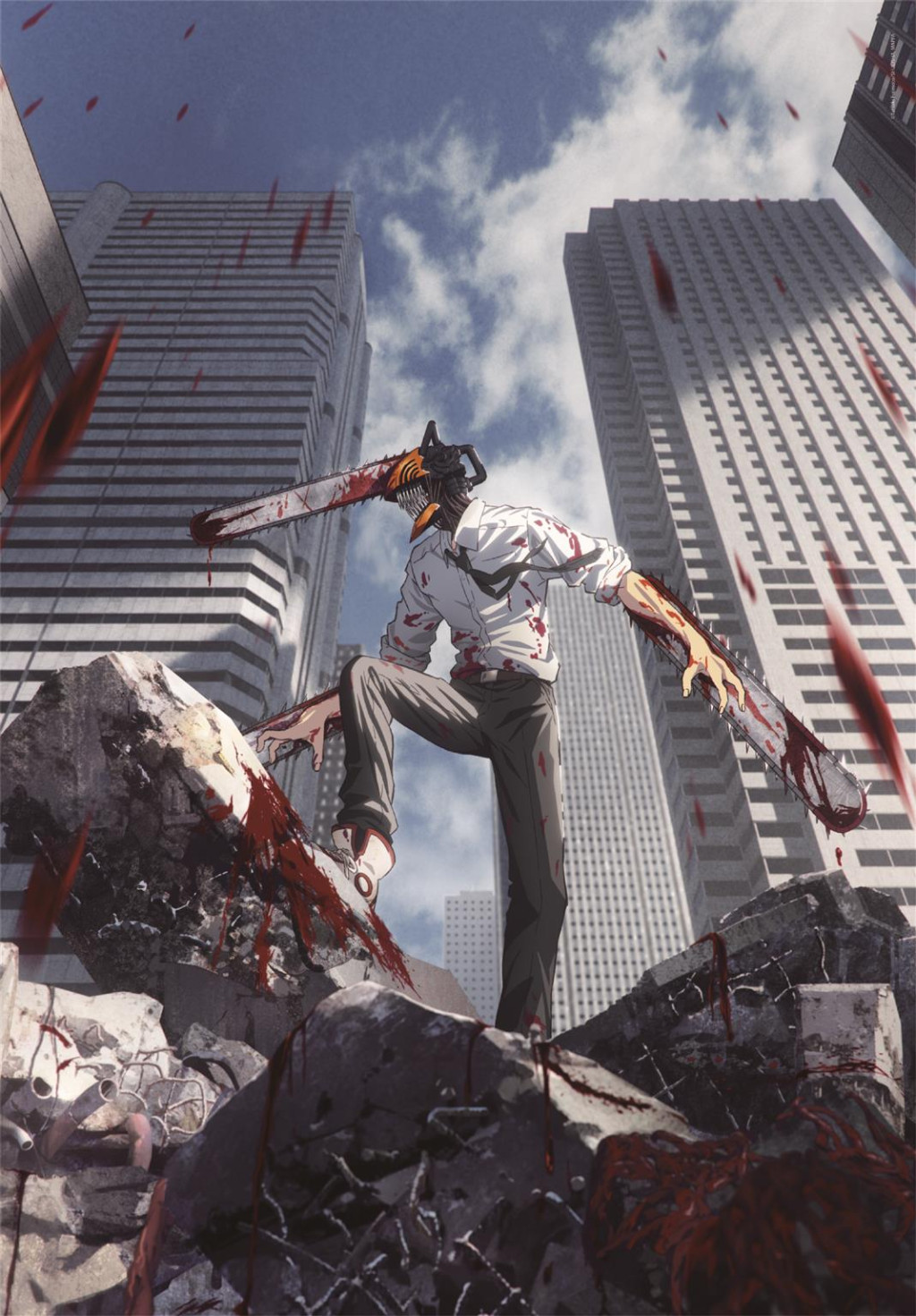 Alternative view of Chainsaw Man Bloody 1000 τεμάχια puzzle Clementoni