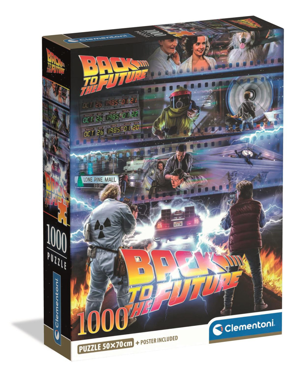 Back to the Future Time 1000 τεμάχια Compact puzzle Clementoni