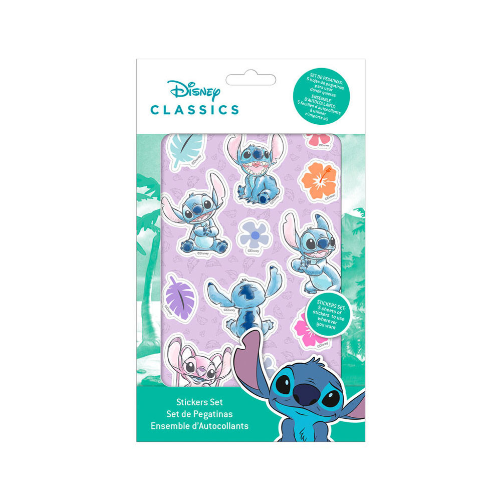 Alternative view of Disney Lilo & Stitch Cheeky Σετ Αυτοκόλλητων 5 Φύλλων 15×25 cm