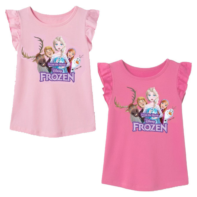 Disney Frozen The Team Παιδική Κοντομάνικη Μπλούζα 3–8 Ετών / Ύψος 98–128 εκ.