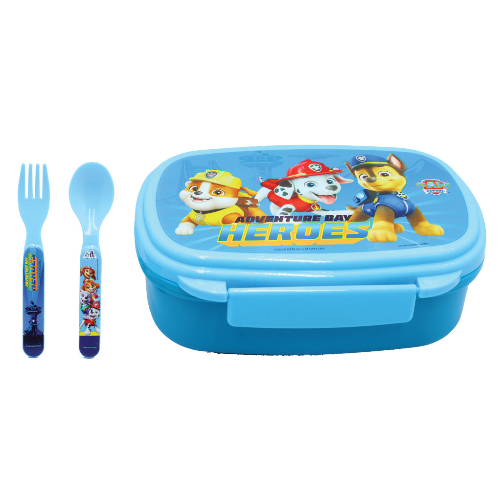 Paw Patrol Best Team Lunch Box με Σετ Μαχαιροπίρουνα