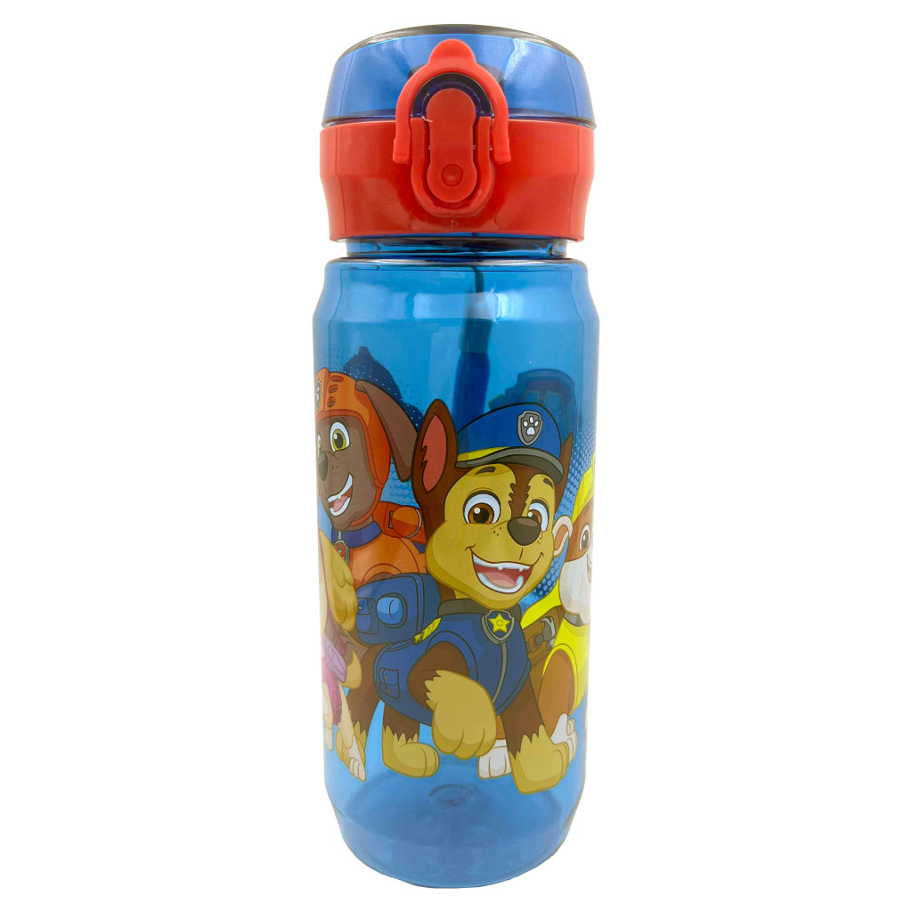 Paw Patrol Best Team Πλαστικό Παγούρι με Γαντζάκι 600 ml