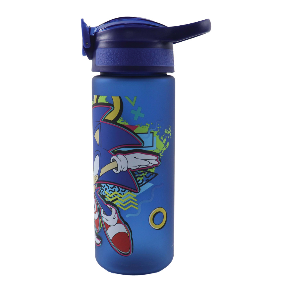 Alternative view of Sonic the Hedgehog Fast Lane Παγούρι Πλαστικό Ματ με Καλαμάκι 600 ml