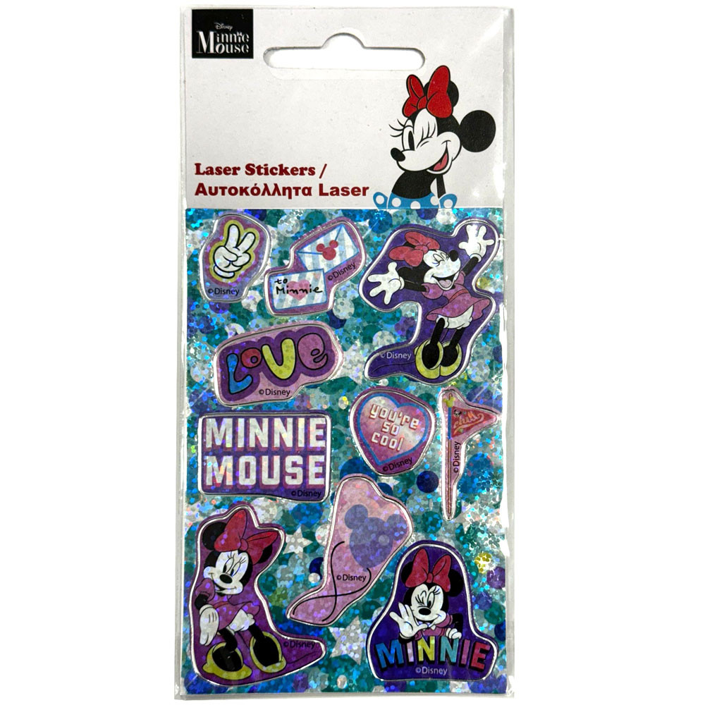 Disney Minnie Smiles Ολογραφικό Σετ Αυτοκόλλητων 36 Φύλλων - Image 2