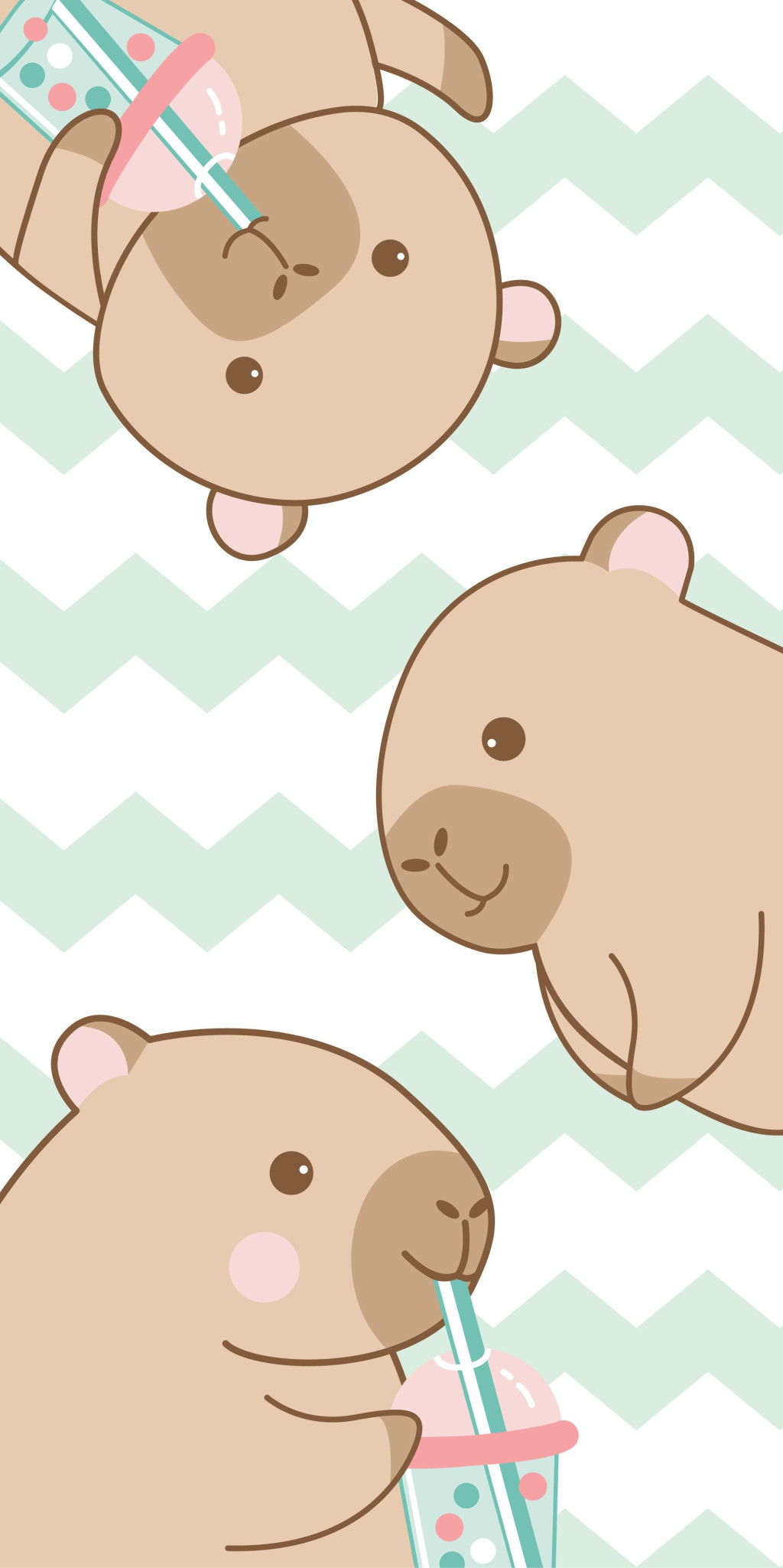 Capybara Bubble Πετσέτα Μπάνιου και Παραλίας 70x140cm