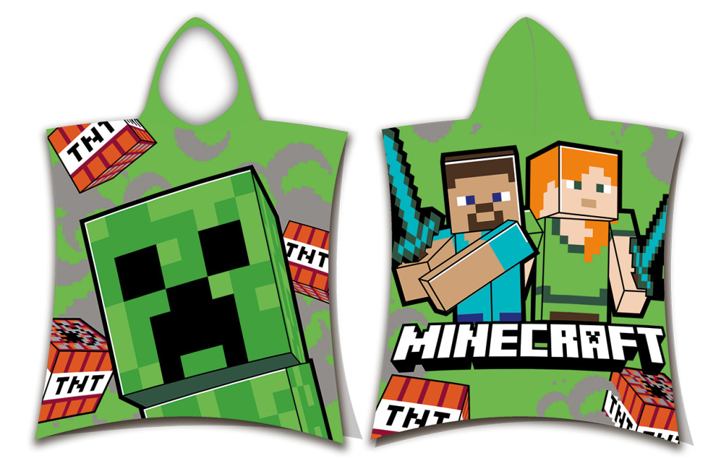 Minecraft TNT Πετσέτα θαλάσσης πόντσο 50×115 cm