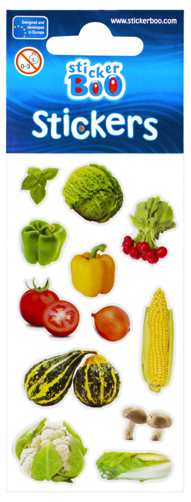 Food Vegetable Σετ Παιδικά Αυτοκόλλητα
