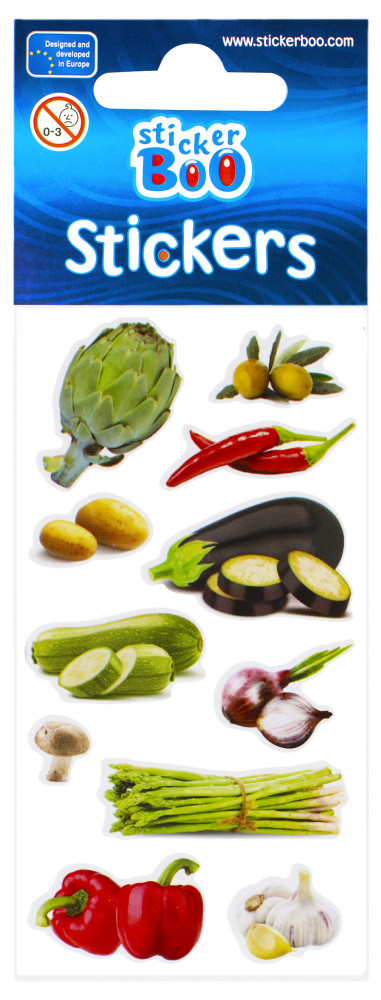 Food Vegetable Σετ Παιδικά Αυτοκόλλητα
