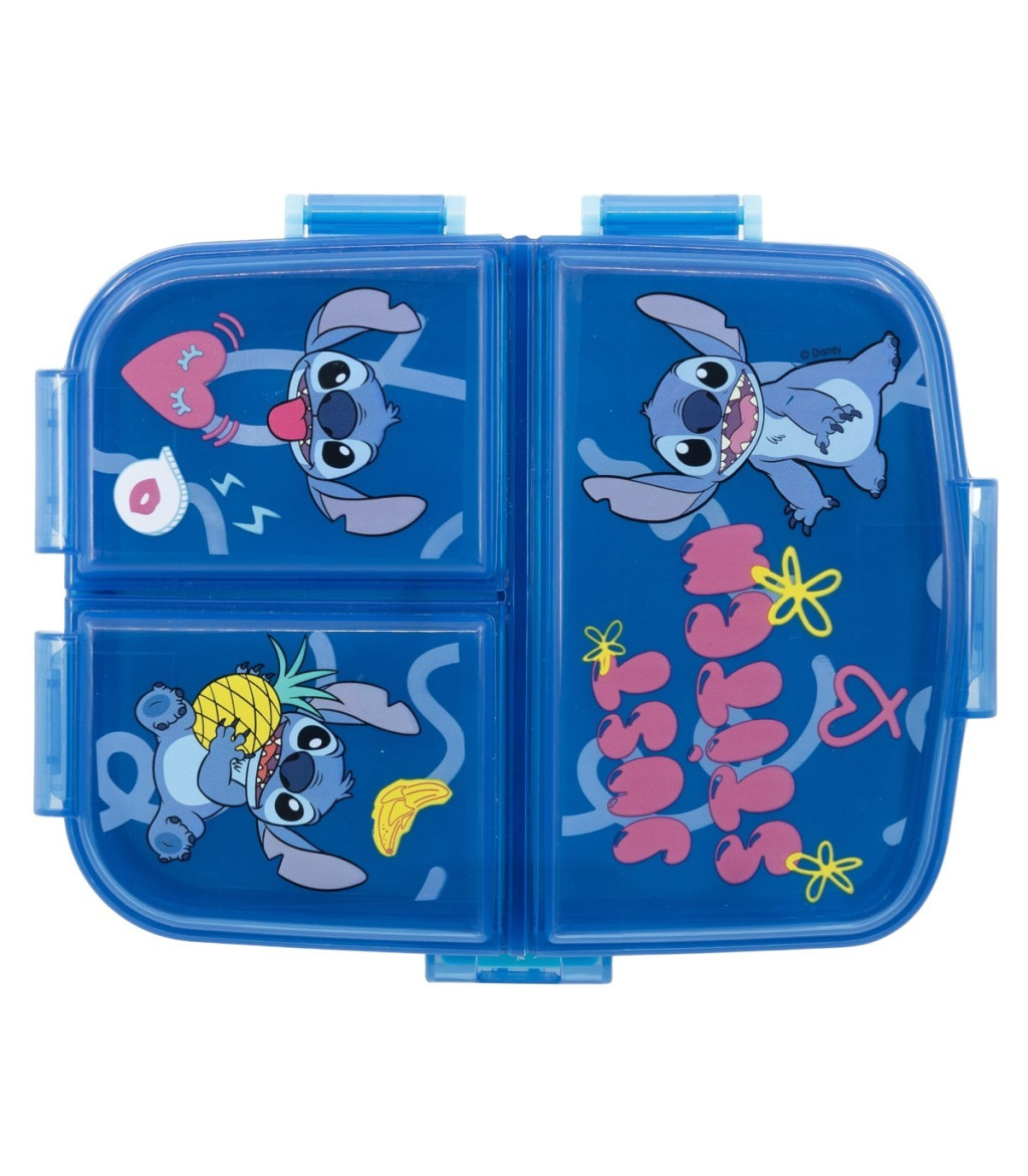 Alternative view of Disney Lilo and Stitch Just Παιδικό Lunch Box με Χωρίσματα για Σχολείο XL