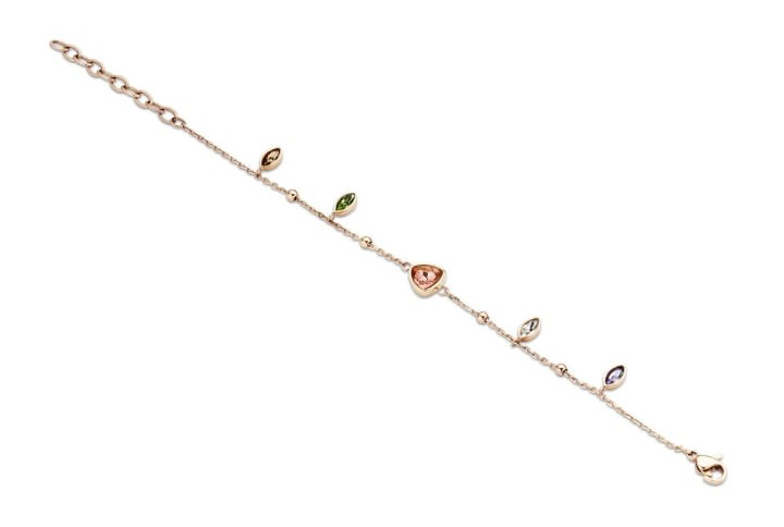 Victoria Rose Σε Χρυσή Απόχρωση gemstone bracelet
