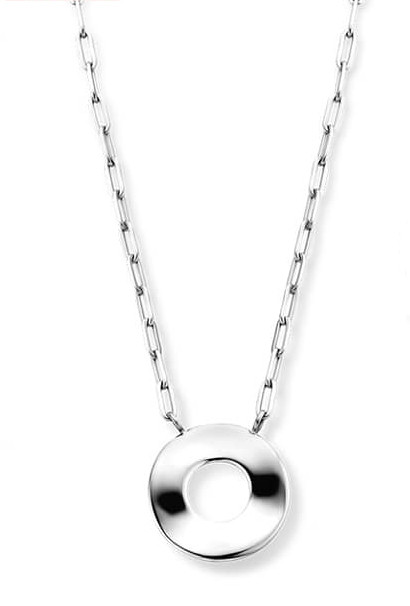 Victoria Κολιέ με Gemstone σε Ασημί Τόνο