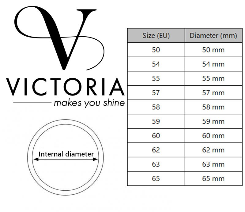 Alternative view of Victoria Ασημί Απόχρωση Βραχιόλι με Λευκή Πέτρα