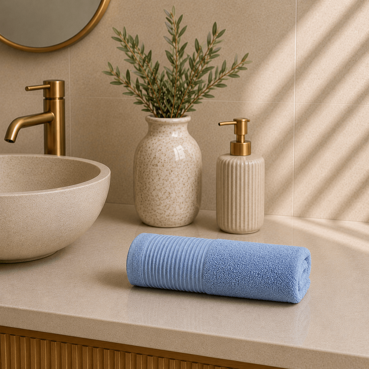 Πετσέτα Χεριών 30×50 Blue
