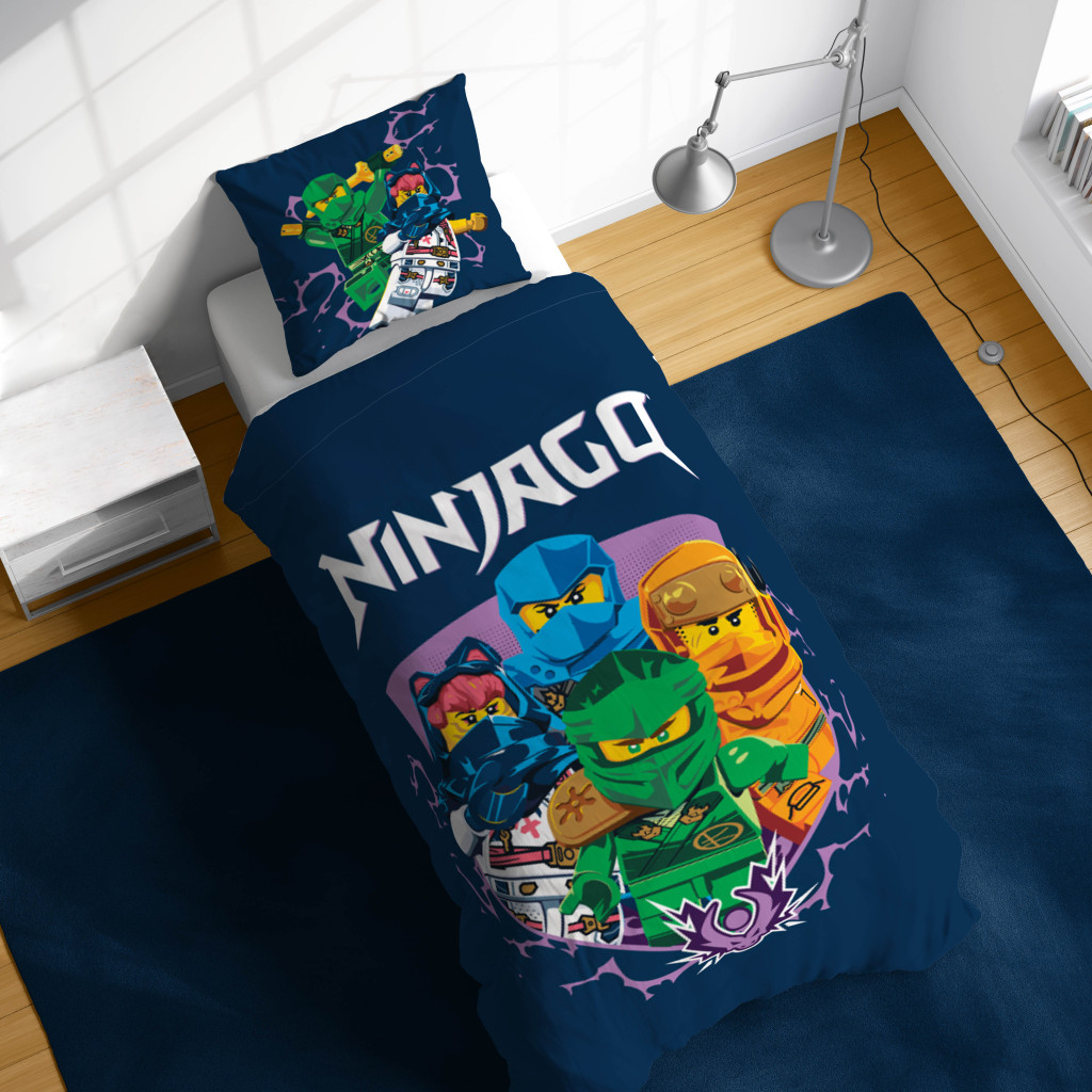 Alternative view of Lego Ninjago Training Σετ Παπλωματοθήκη με Μαξιλαροθήκη 140×200cm, 70×90 cm 100% Βαμβάκι