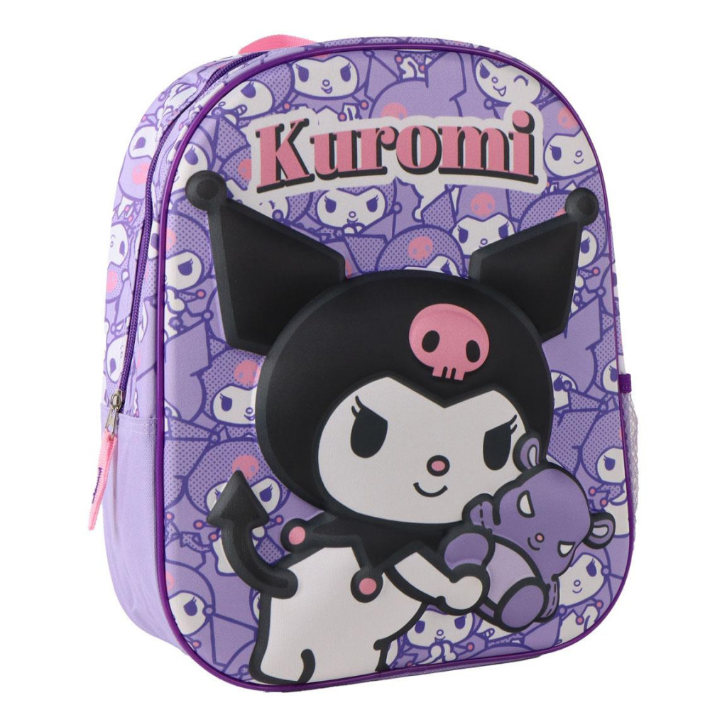 Hello Kitty Little Rebel 3D Παιδικό Σακίδιο Πλάτης 30×25×12 εκ.