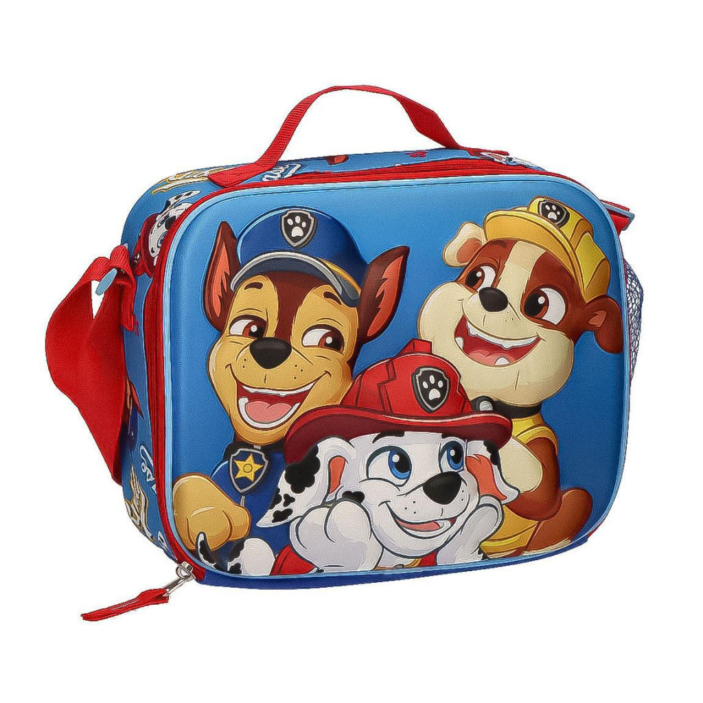 Paw Patrol Rescue Crew 3D Ισοθερμικό Τσαντάκι Φαγητού 26 cm