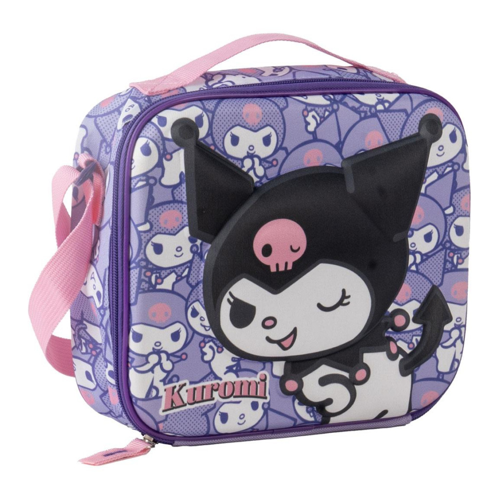 Hello Kitty Little Rebel 3D Ισοθερμικό Τσαντάκι Φαγητού 24 cm