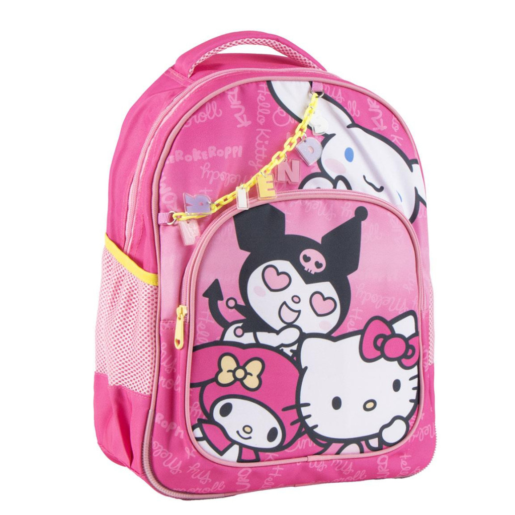 Hello Kitty Kawaii Cuties Σχολική Τσάντα Πλάτης 42 cm