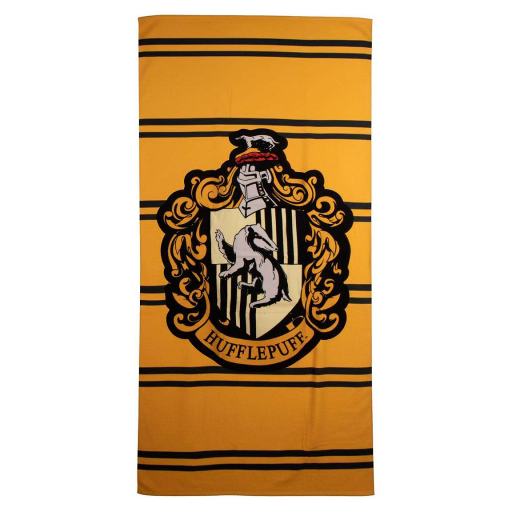 Harry Potter Hufflepuff Πετσέτα Μπάνιου και Παραλίας 90x180cm (Fast Dry)