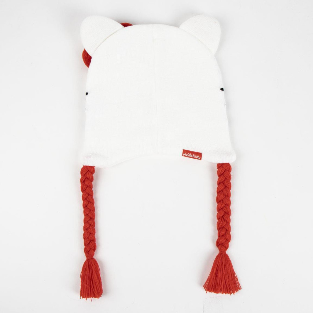Alternative view of Hello Kitty παιδικό σκουφάκι περού