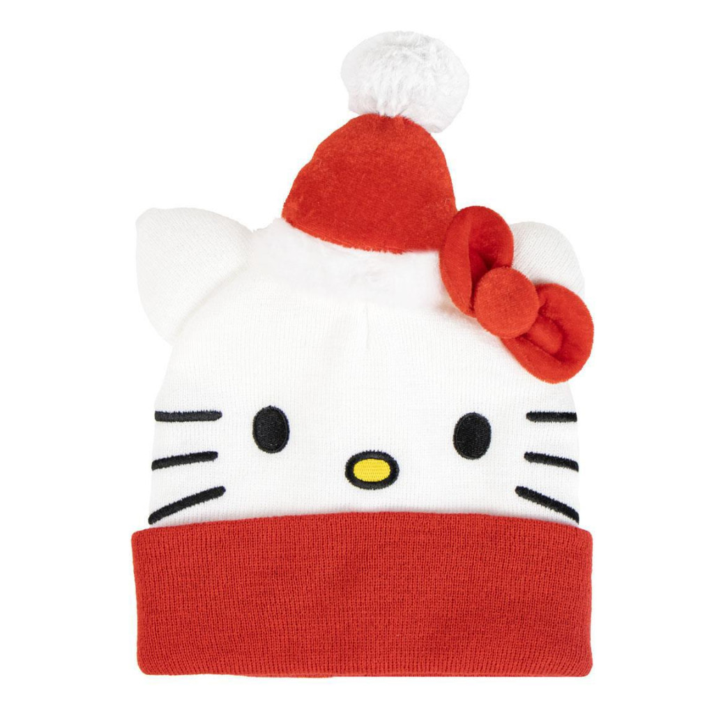 Hello Kitty χριστουγεννιάτικο παιδικό σκουφάκι