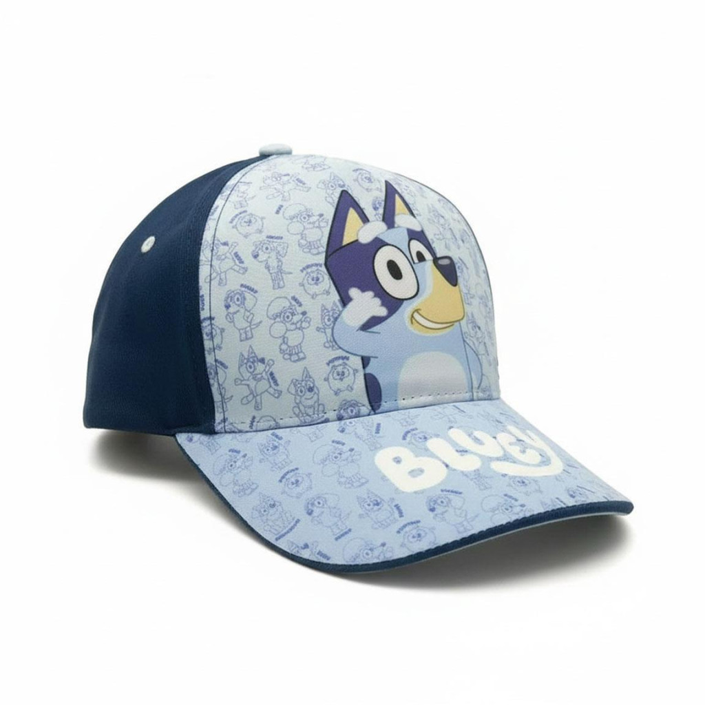 Bluey Blue Παιδικό καπέλο μπέιζμπολ 53 cm