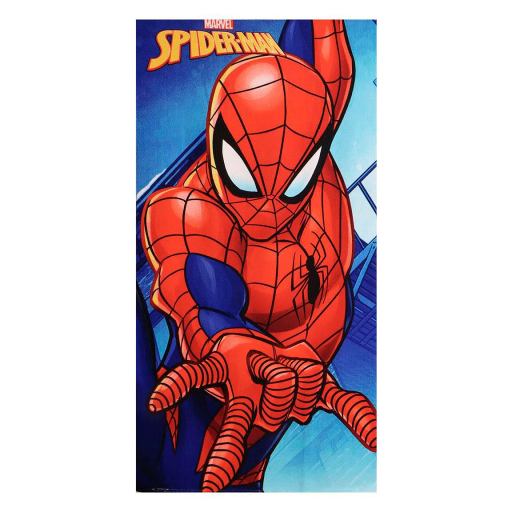 Spiderman Hero in Action Πετσέτα Μπάνιου και Παραλίας 70x140cm (Fast Dry)