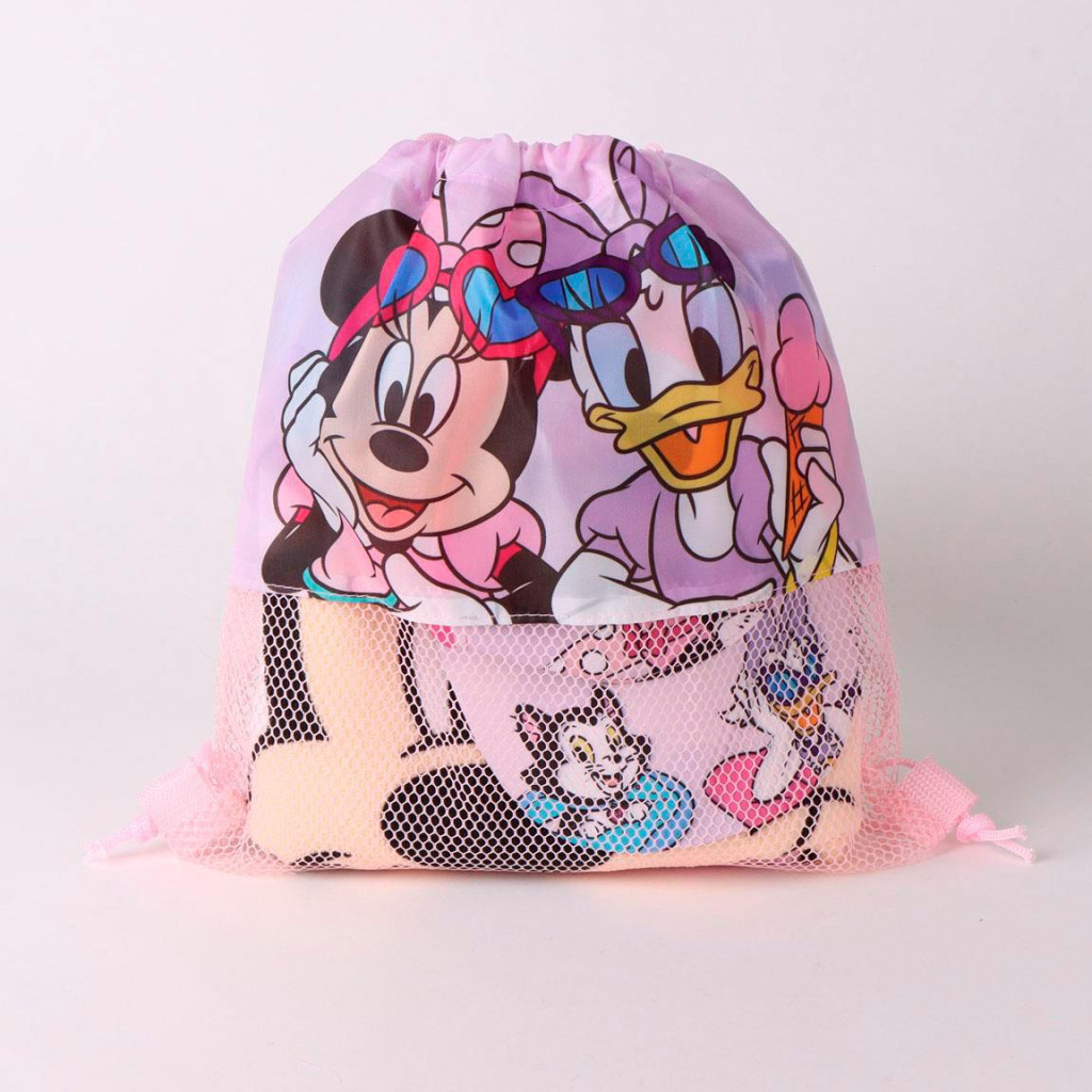 Alternative view of Disney Minnie Daisy Σετ Πετσέτα, Τσάντα Γυμναστηρίου και Καπέλο Jockey Παιδικό