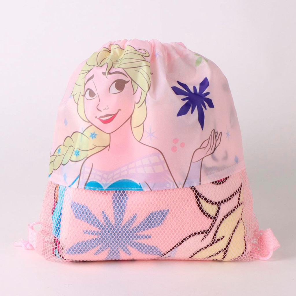 Alternative view of Disney Frozen True Friends Παιδικό Σετ Παραλίας με Πετσέτα, Τσάντα Γυμναστηρίου και Καπέλο Jockey