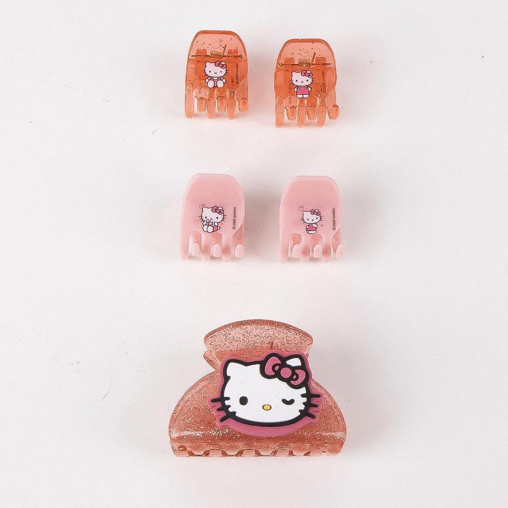 Alternative view of Hello Kitty Σετ Κλιπ Μαλλιών 5 Τεμαχίων