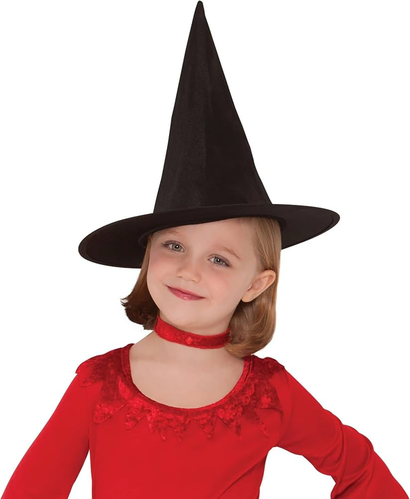 Κλασικό Μαύρο Καπέλο Μάγισσας Halloween