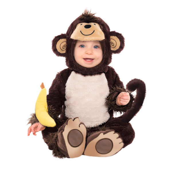 Halloween Junior Monkey Βρεφική Αποκριάτικη Στολή 18-24 Μηνών