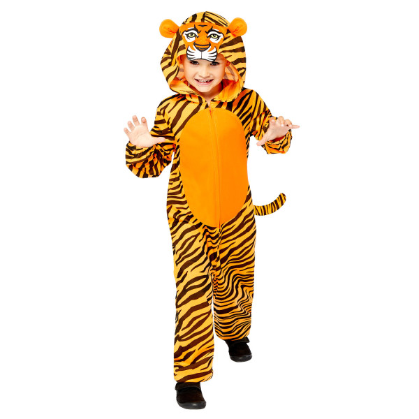 Tiger Orange Αποκριάτικη Στολή 8-10 Ετών