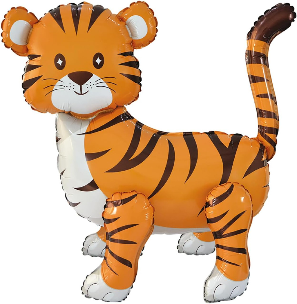 Tiger Multi Orange Foil Μπαλόνι 63 cm