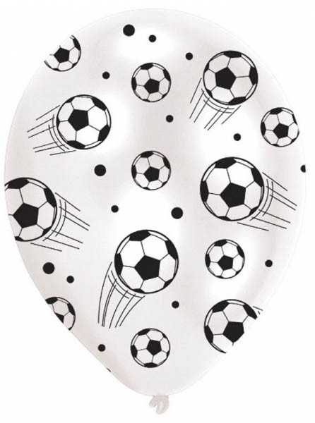 Football Ball Μπαλόνια 6 τεμάχια 11 ιντσών (27,5 cm)