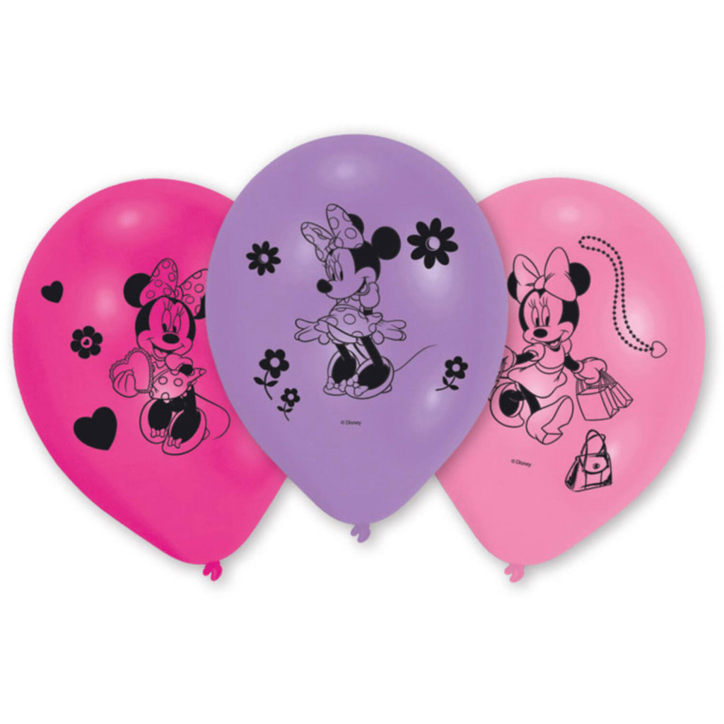 Disney Minnie Shopping Σετ μπαλονιών 10 τεμάχια 10 ιντσών (25,4 cm)
