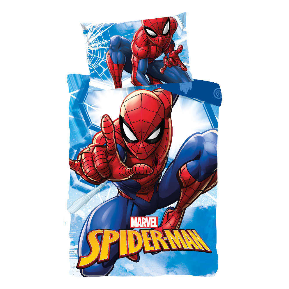 Alternative view of Spiderman Webmaze Σετ βρεφική παπλωματοθήκη με μαξιλαροθήκη 100x135 cm, 40x60 cm