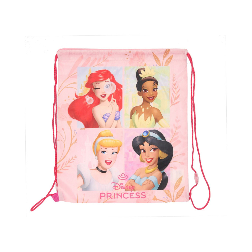 Alternative view of Disney Princess Castle Cuties Παιδικό Αθλητικό Σακίδιο Πλάτης με Κορδόνια 40×35 cm