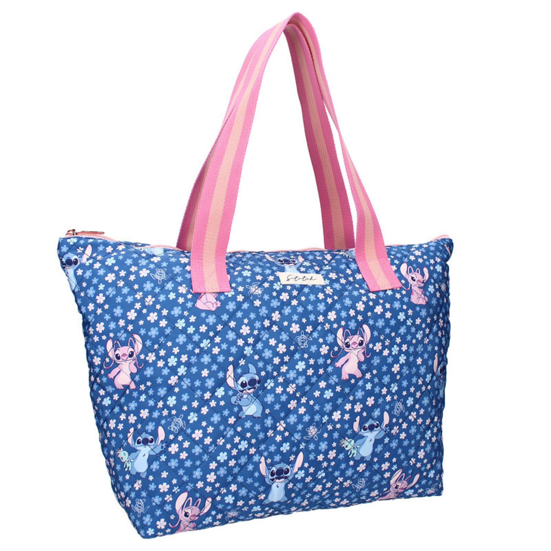 Disney Lilo & Stitch Τσάντα Shopper Μπλε 48x14x32 εκ.