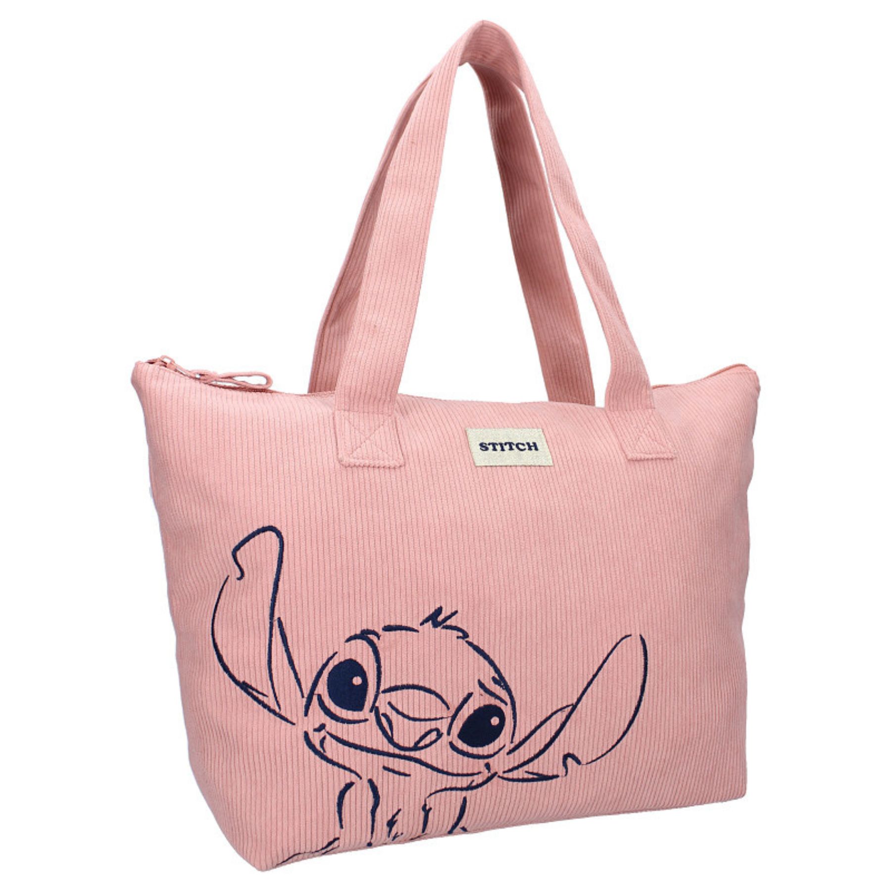 Disney Lilo & Stitch Τσάντα Shopper Ροζ 48x14x32 εκ.