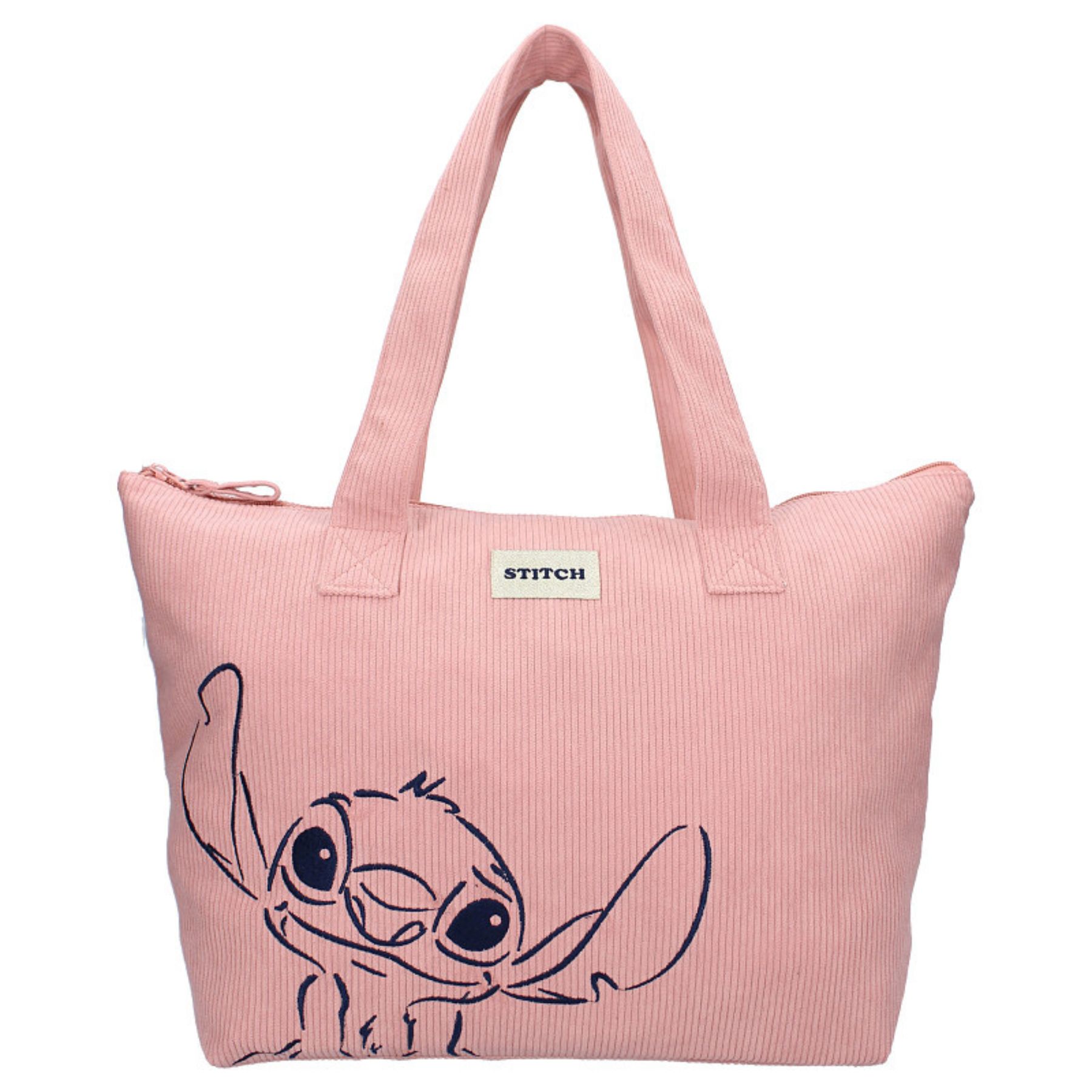 Disney Lilo & Stitch Τσάντα Shopper Ροζ 48x14x32 εκ.