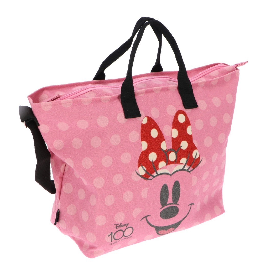Disney Minnie Mouse Τσάντα Shopper Ροζ 34x32 εκ.